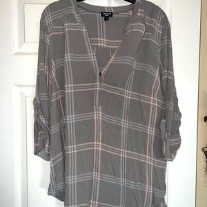 Plus size blouse from torrid.